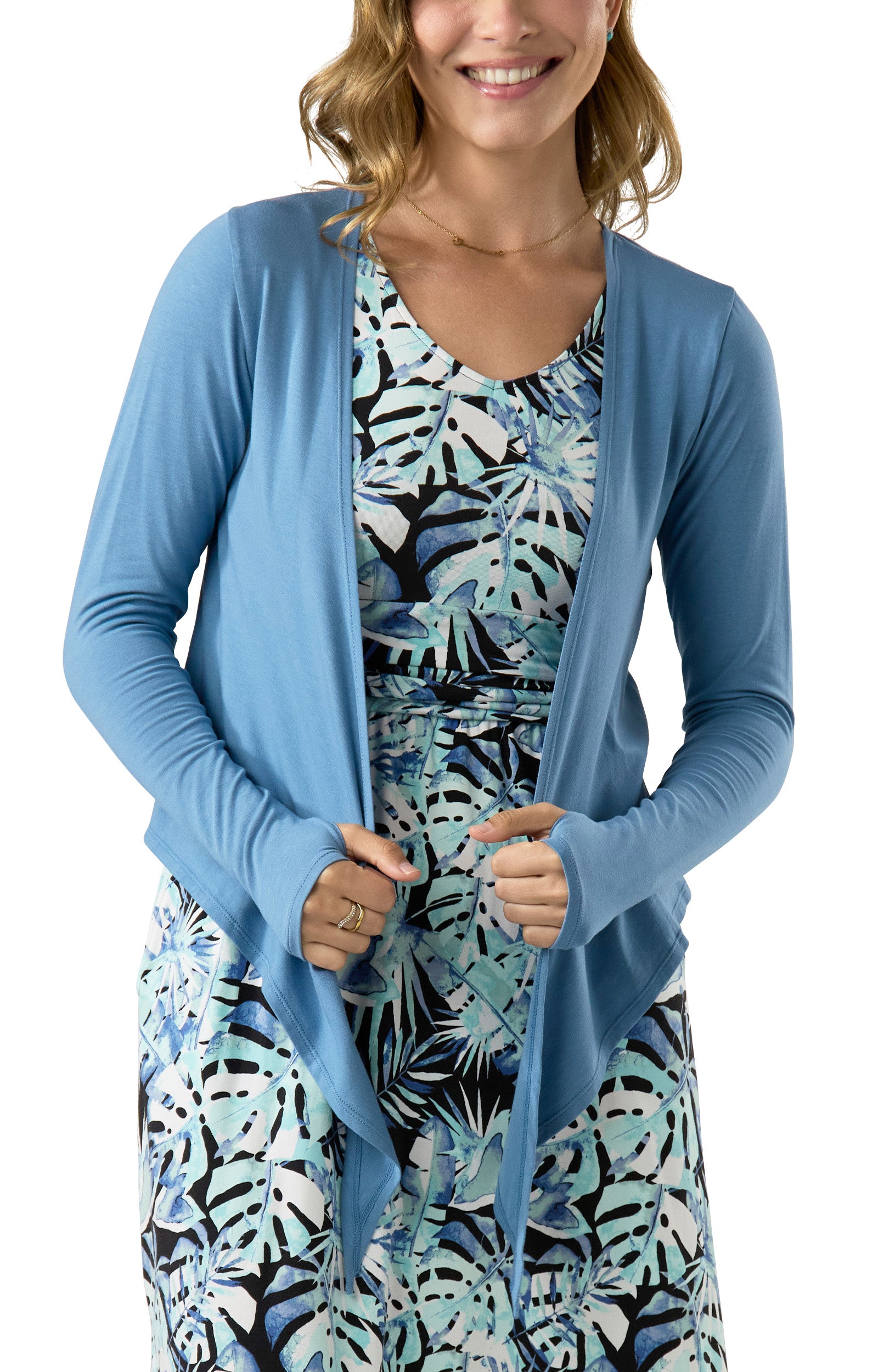 Women's Long Sleeve Crossover Sun Wrap