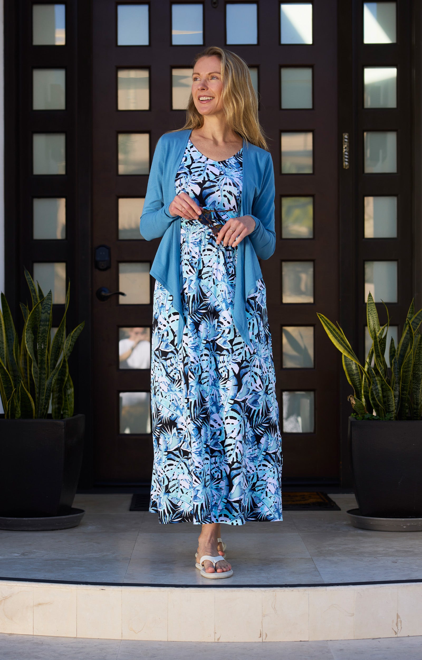 Women's Long Sleeve Crossover Sun Wrap