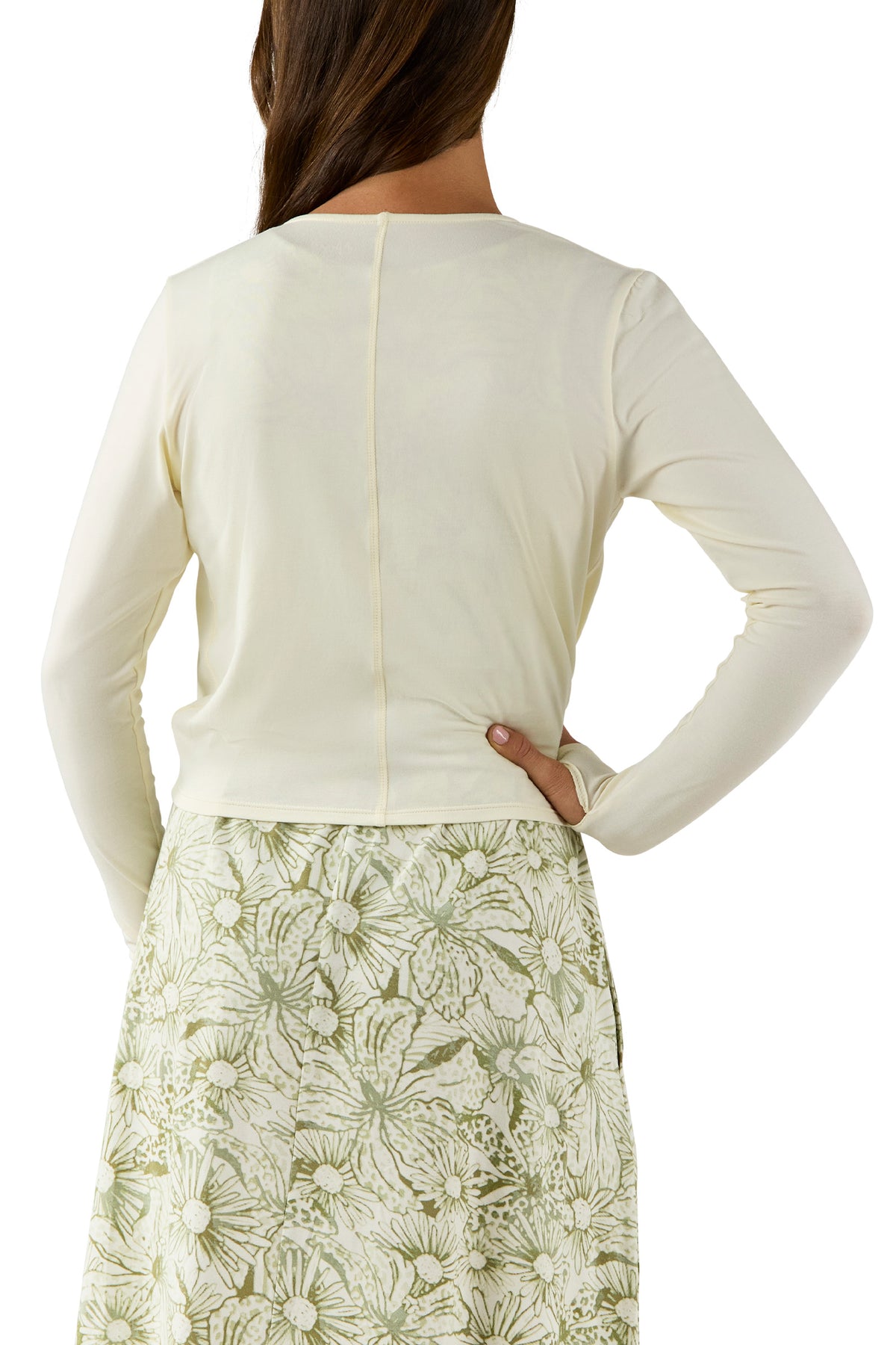 Women's Long Sleeve Crossover Sun Wrap
