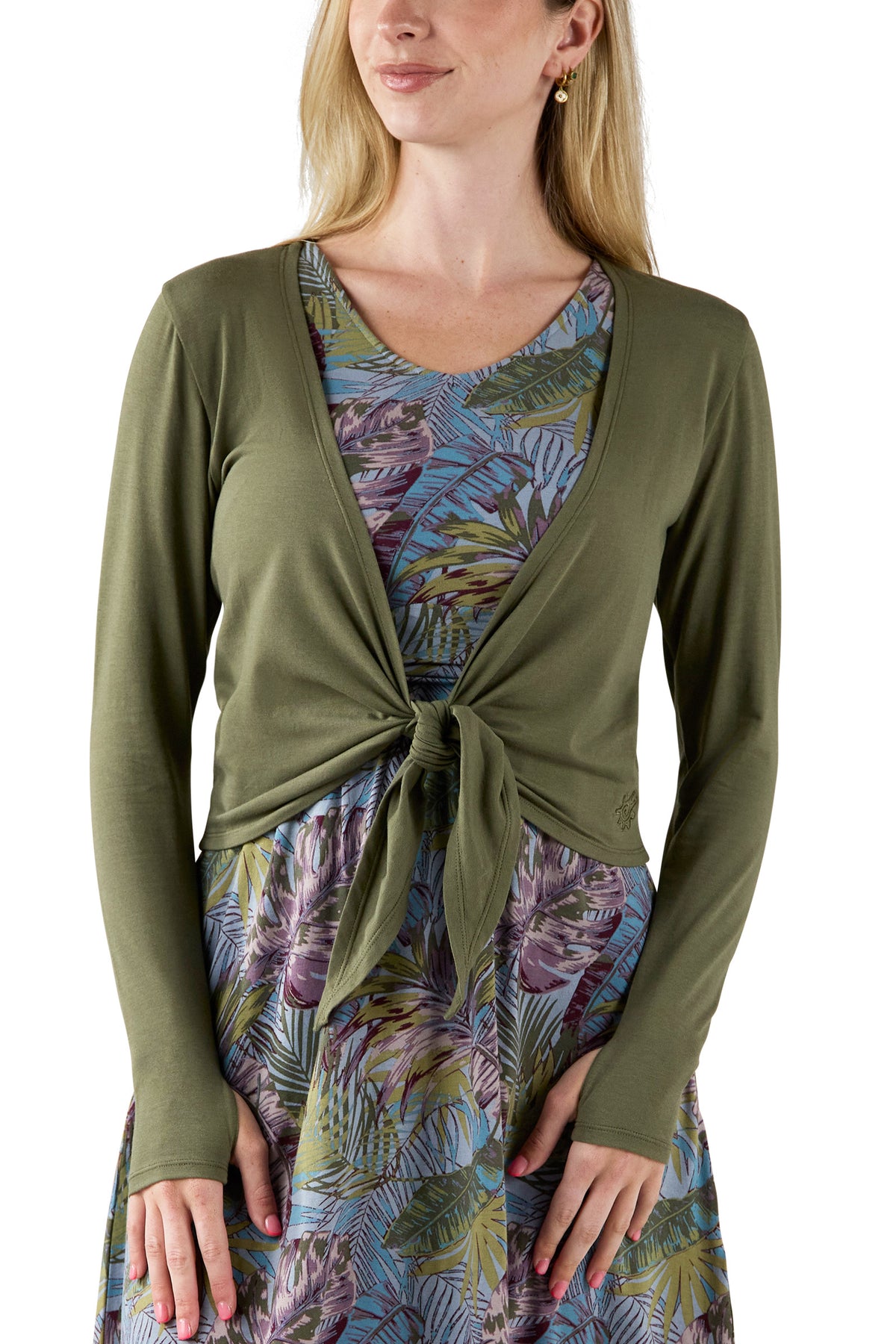 Women's Long Sleeve Crossover Sun Wrap