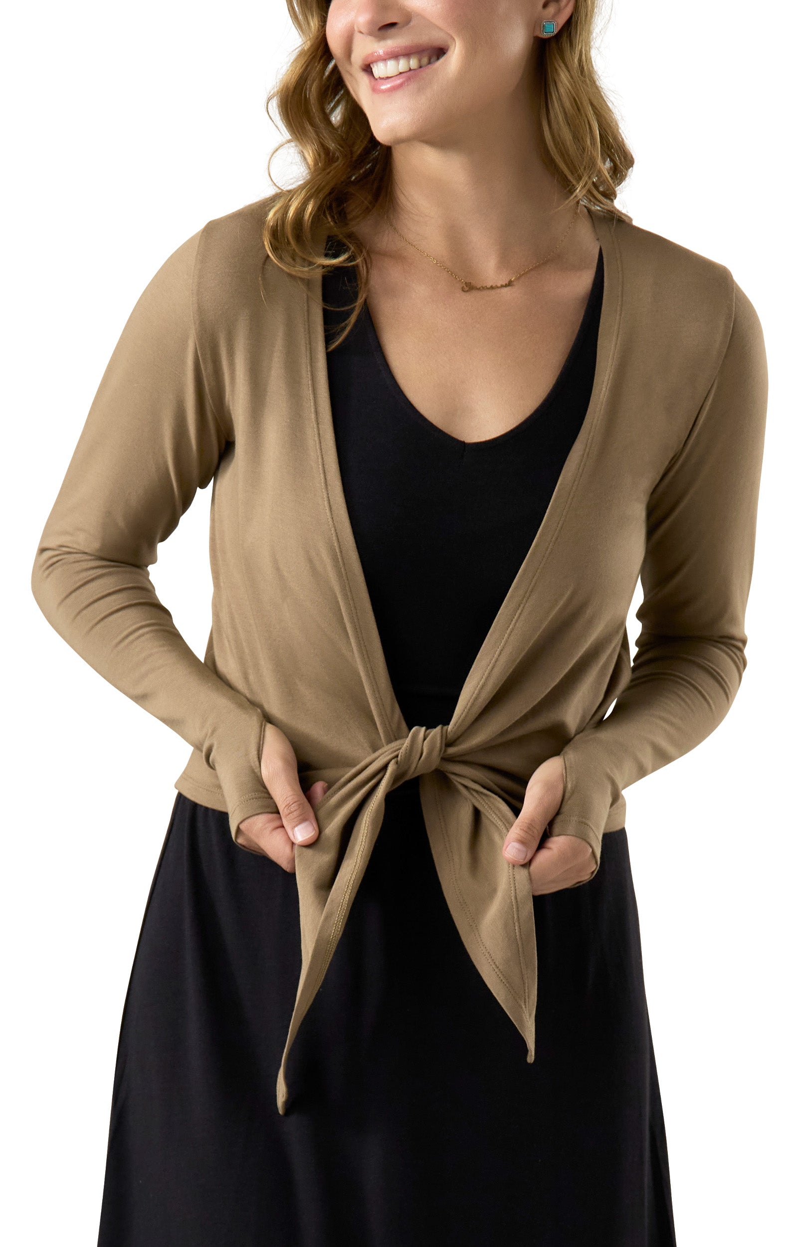 Women's Long Sleeve Crossover Sun Wrap