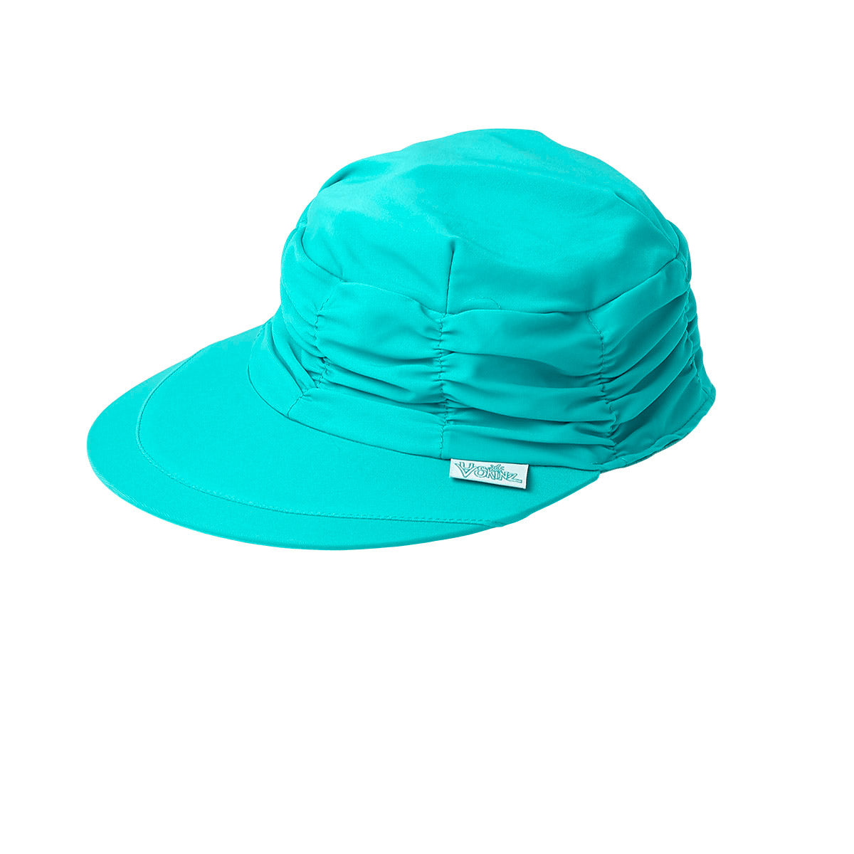 women's swim cap in teal|teal
