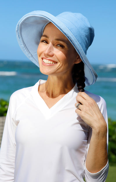 Women's Wide Brim Sun Hat