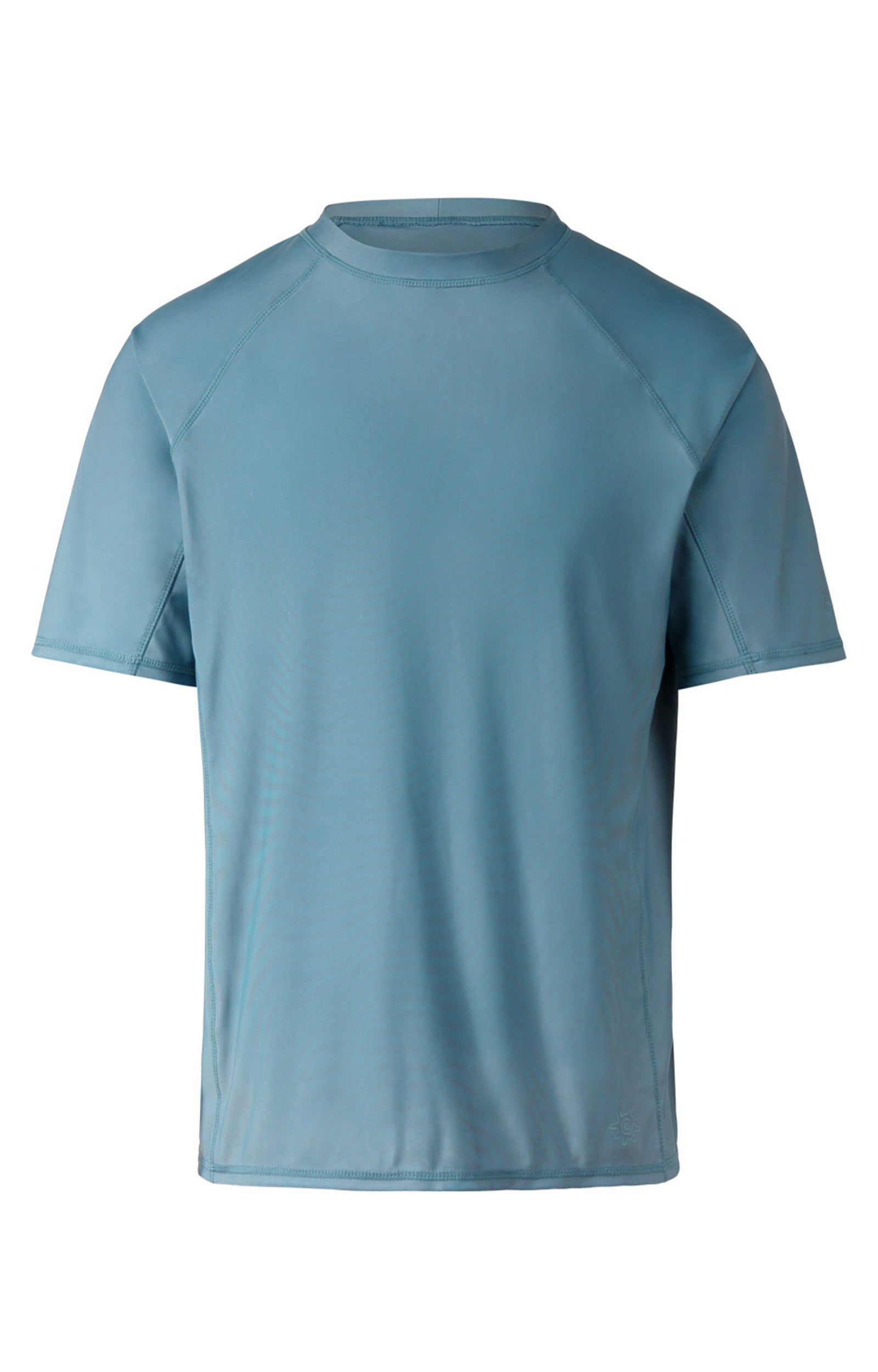 men's short sleeve swim shirt in baltic|baltic