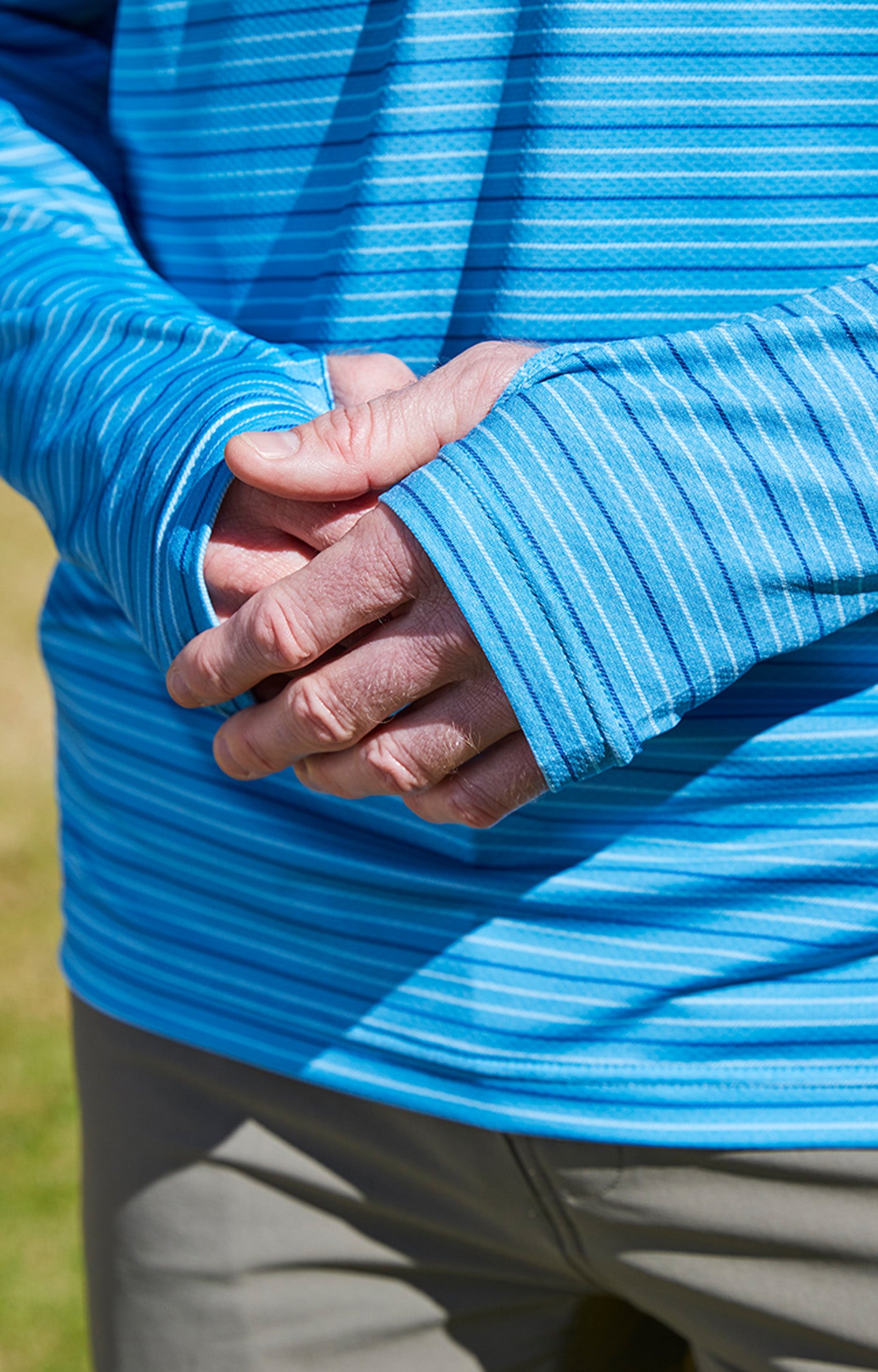 Men's Long Sleeve Performance Polo