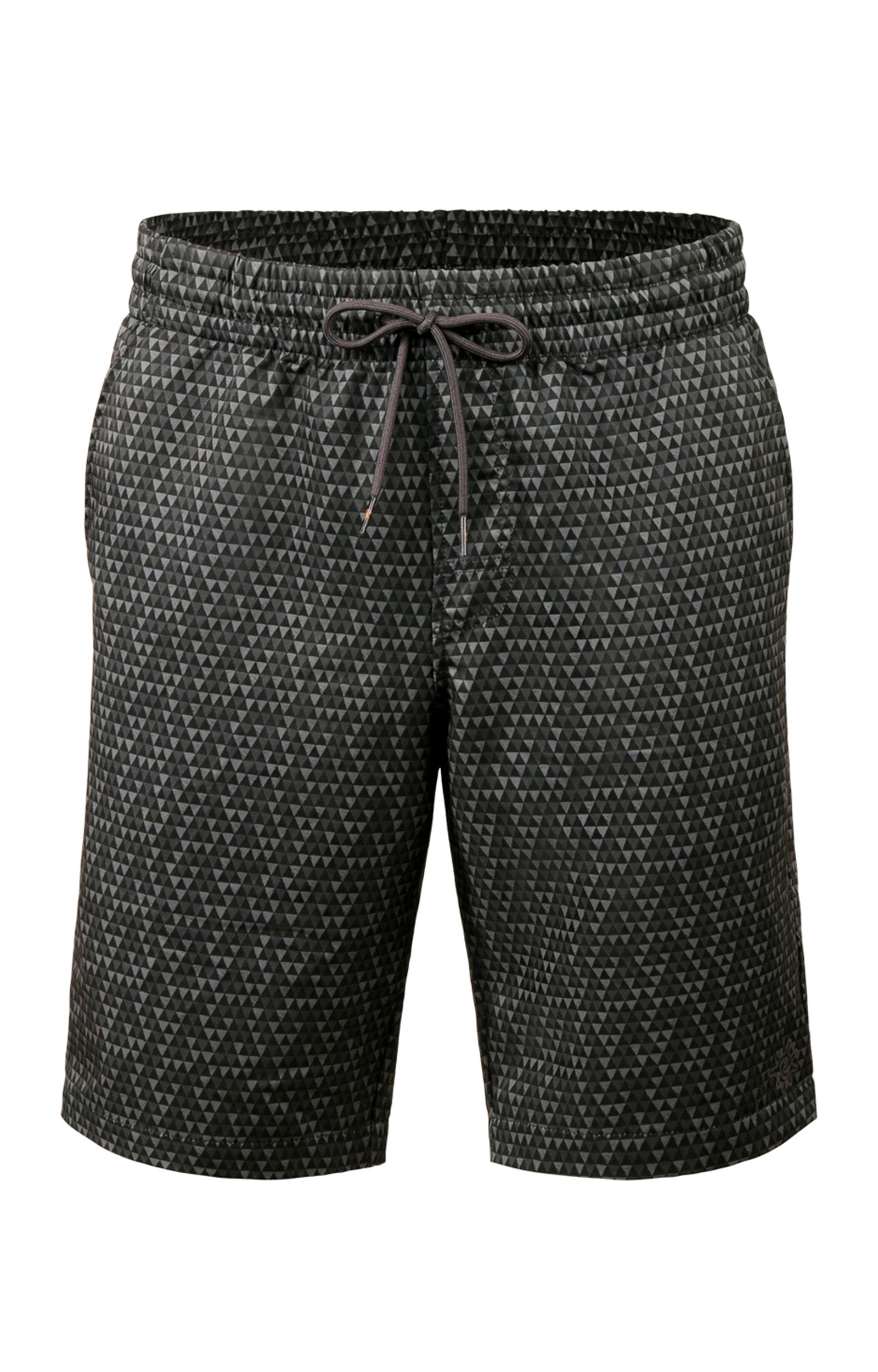 men's classic trunks in black pyramid geo|black-pyramid-geo