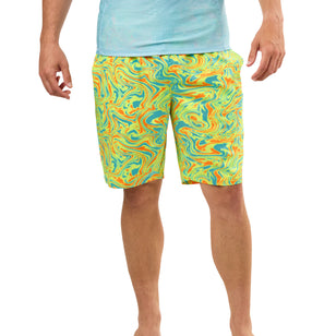 mens classic trunks|neon-marble