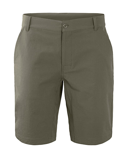 men's UPF shorts in deep olive|deep-olive