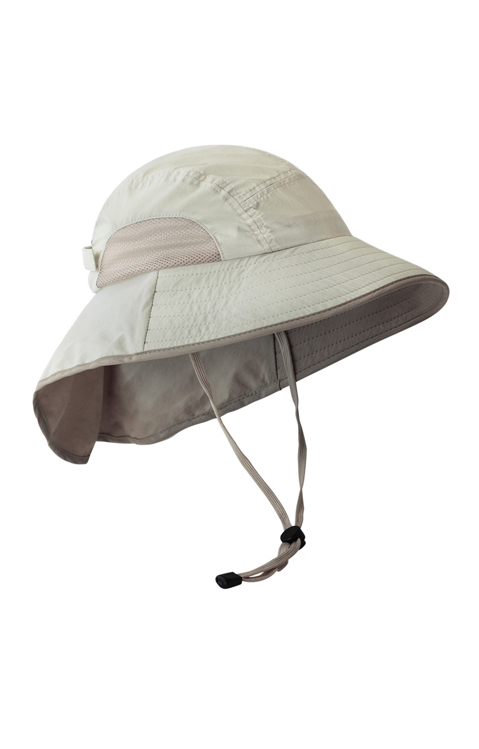wide brim sun shade hat in cream tan|cream-tan