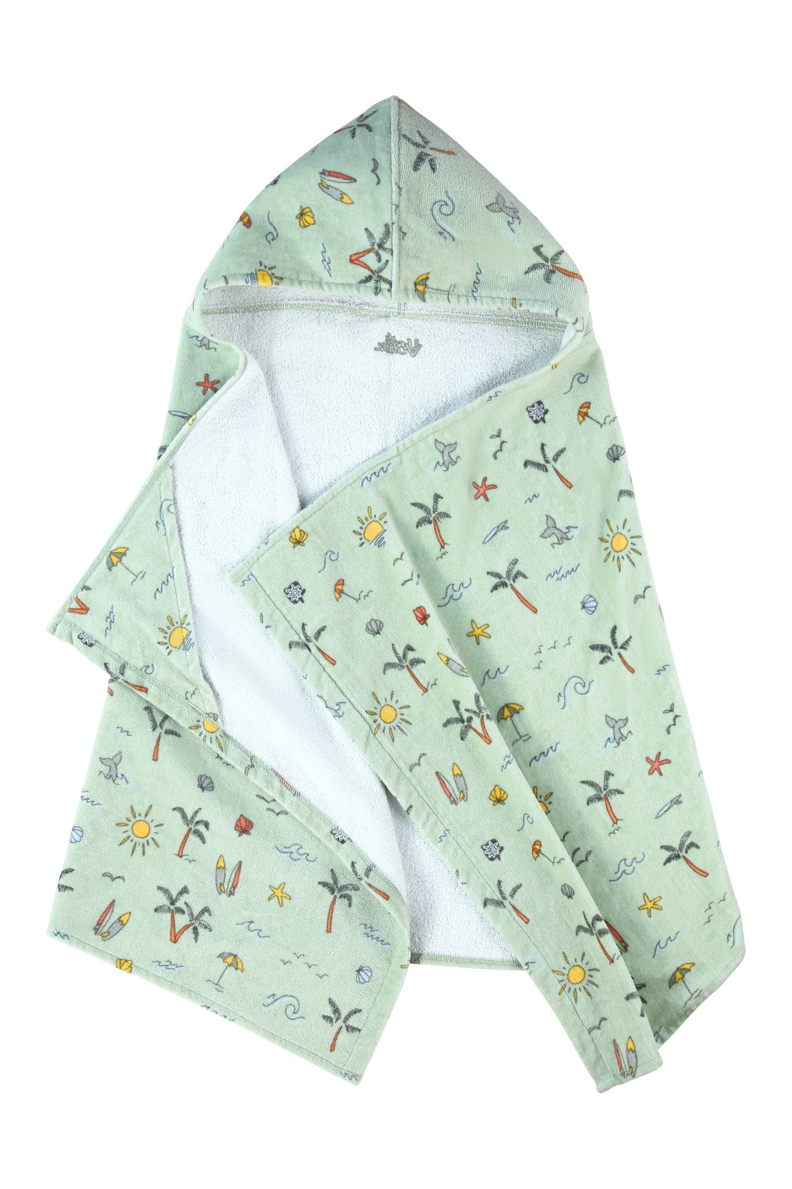 Kids Hooded Beach Towel - Thumbnail 2