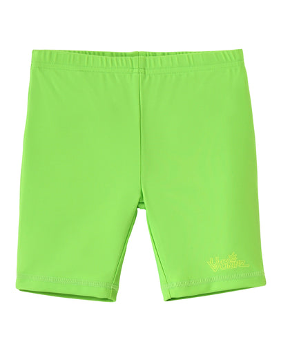 kids neon swim and play jammerz|neon-green