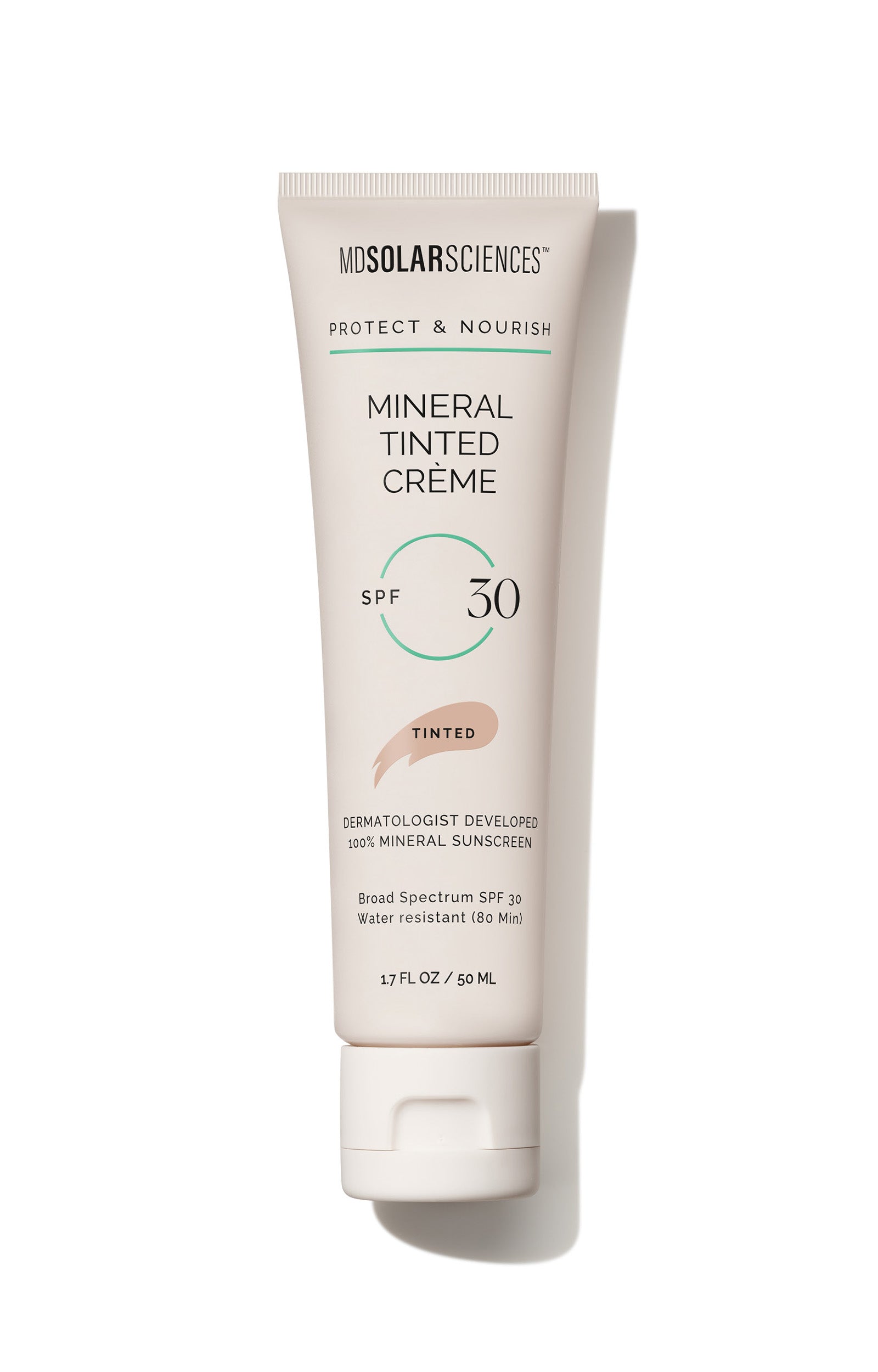 MDSolarSciences Mineral Face Creme - Tinted Sunscreen - SPF 30+ (1.7oz)
