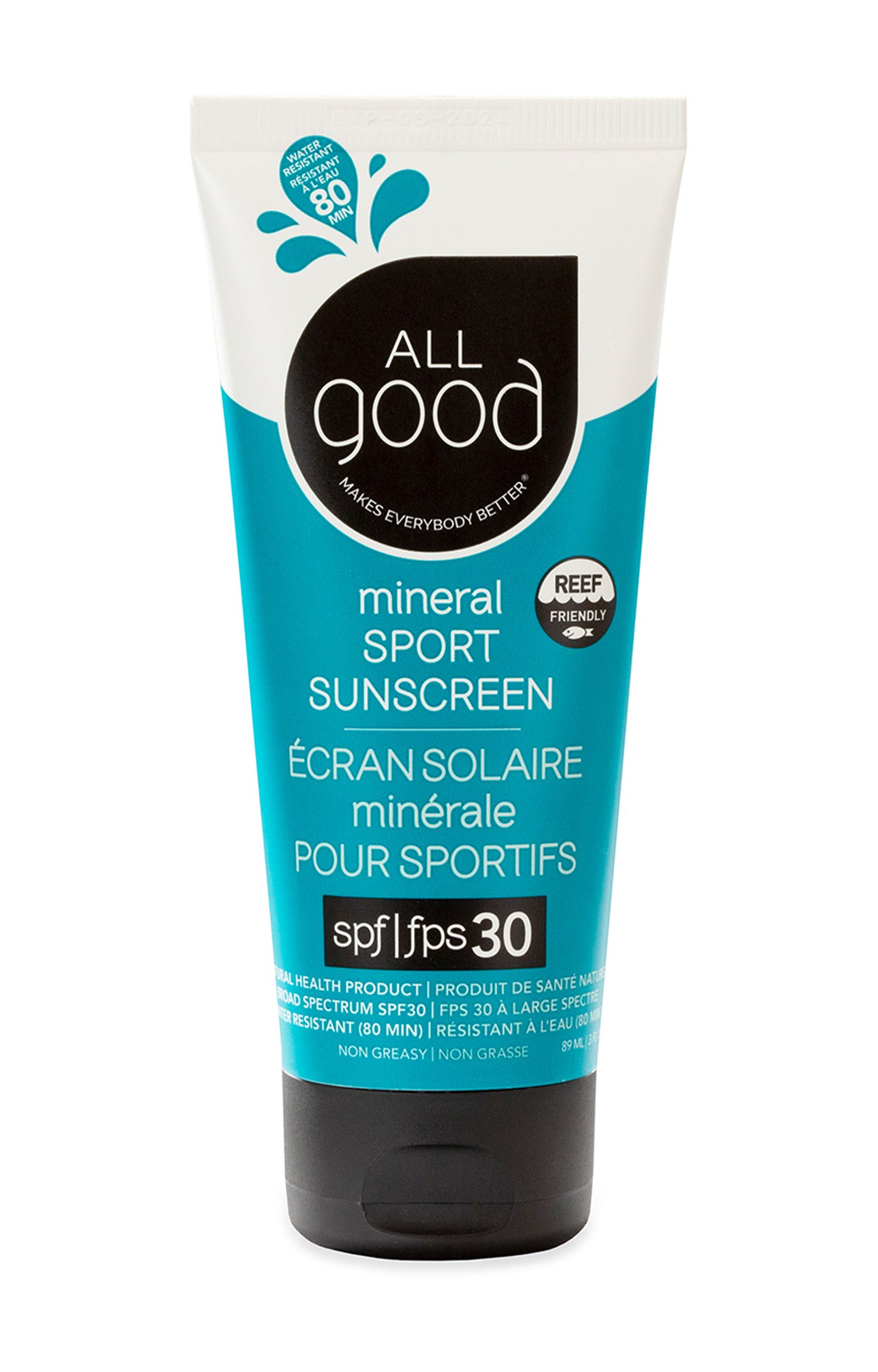 ALL Good Mineral Sport Sunscreen Lotion - SPF 30+ (3 oz)