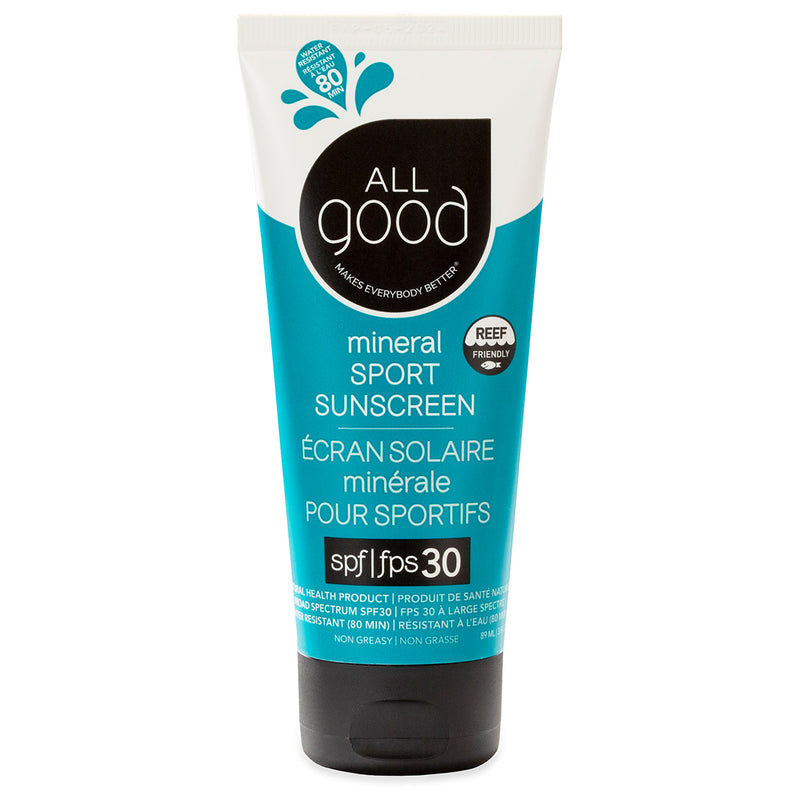 ALL Good Mineral Sport Sunscreen Lotion - SPF 30+ (3 oz)