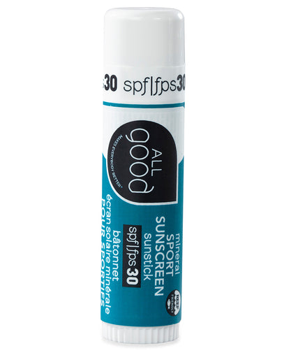 ALL Good - Unscented Mineral Sport Sun Stick - SPF 30+ (0.6oz)
