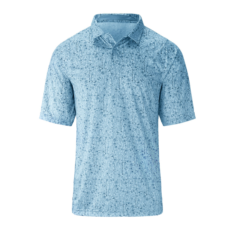 men's short sleeve polo in island ace|island-ace