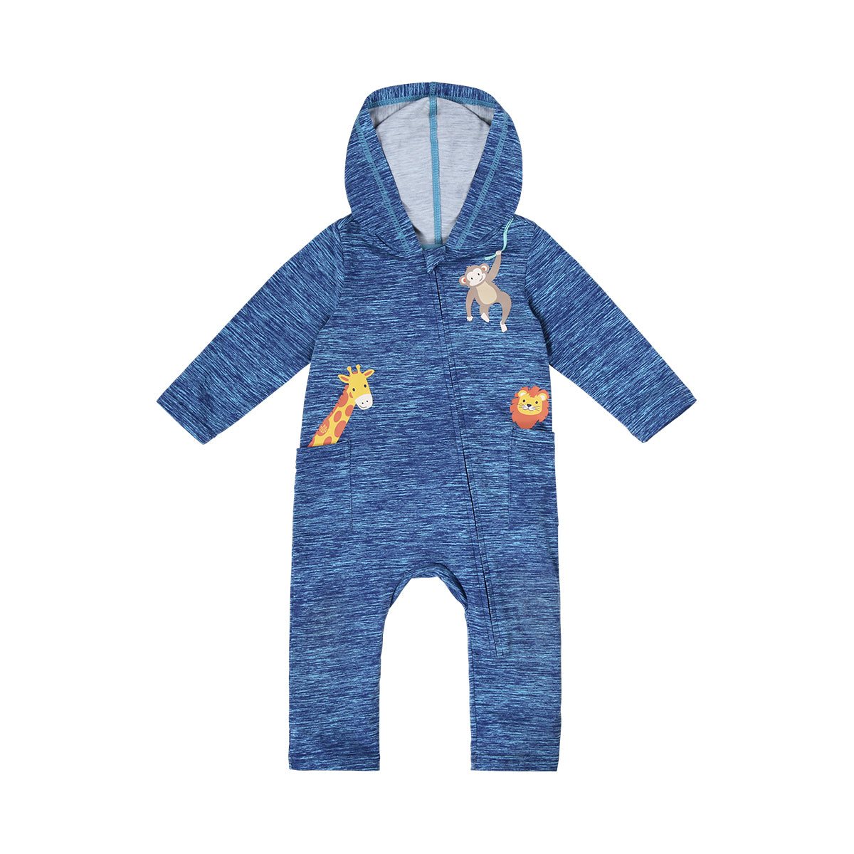 Baby Hooded Romper | Certified UPF 50+ – UV Skinz®