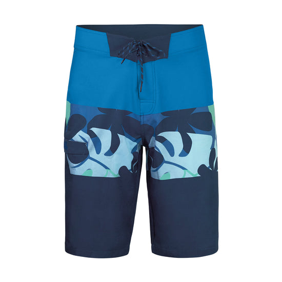 men's coastal board shorts in midnight hawaiian stripe|midnight-hawaiian-stripe