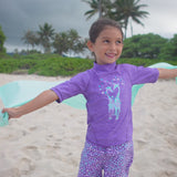Girl's Short Sleeve Sport Sun & Swim Shirt | FINAL SALE
