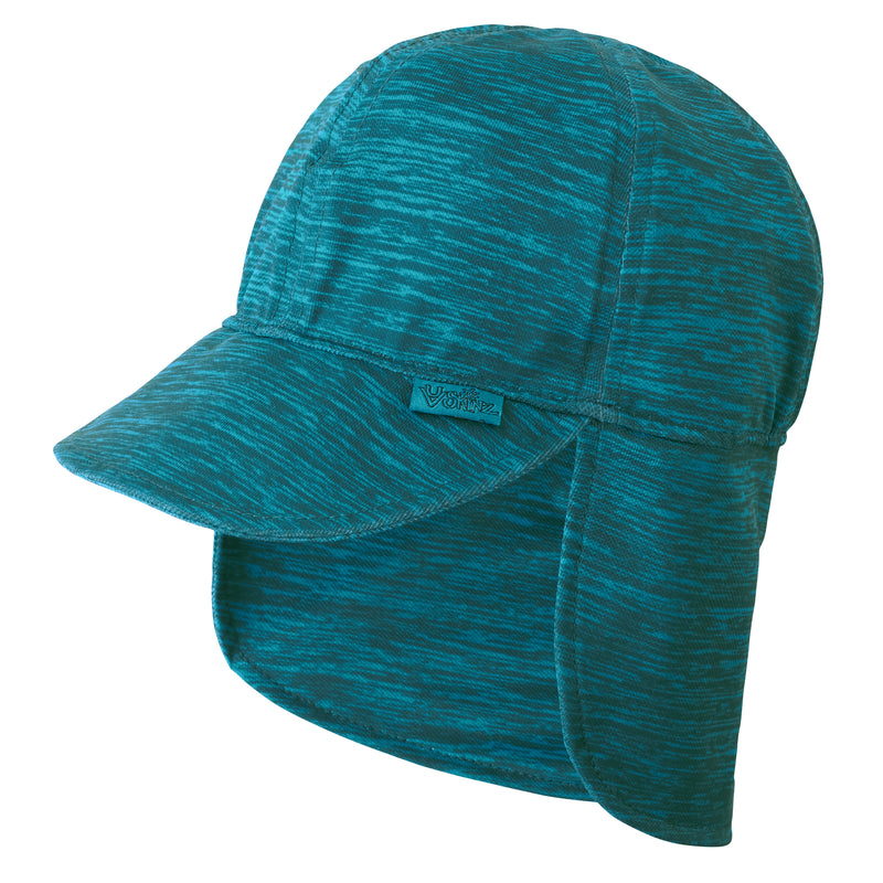Close Up of the Baby Boy's Swim Flap Hat in Gone Fishing|gone-fishing