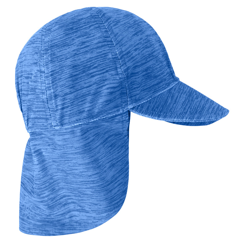 back of the baby boy's swim flap hat in surfing sharks jaspe|surfing-sharks-jaspe