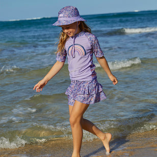 Girls swimsuit with skirt outlet