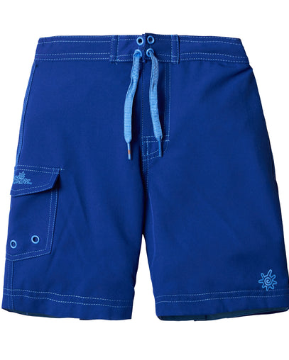 Boy's Classic Board Shorts in Navy|navy