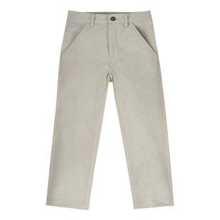 boys fairway pants in stone|stone