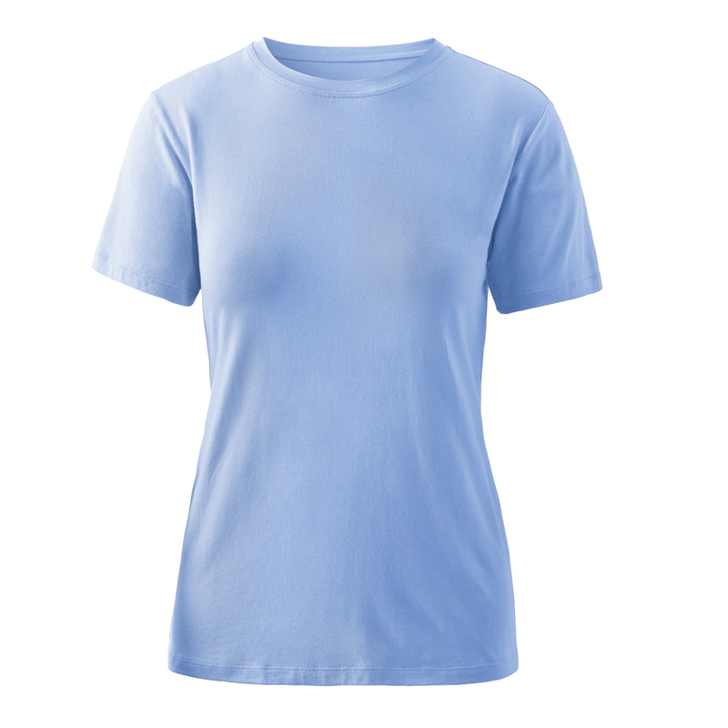 women's UPF 50+ shirt in blue mist|blue-mist