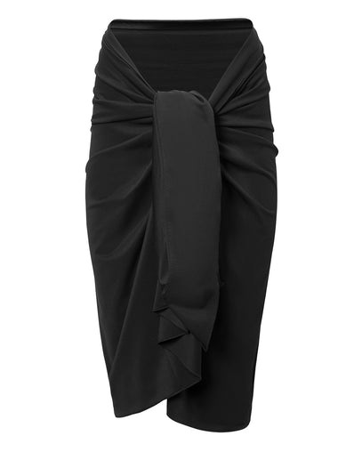 women's beach coverup in black|black