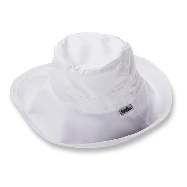 Women's Rolled Brim Hat in White|white