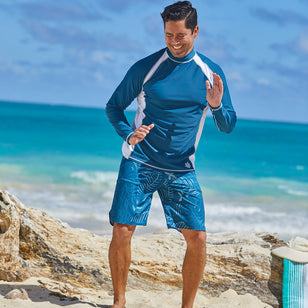 Men's Long Sleeve UV Swim Shirt – UV Skinz®