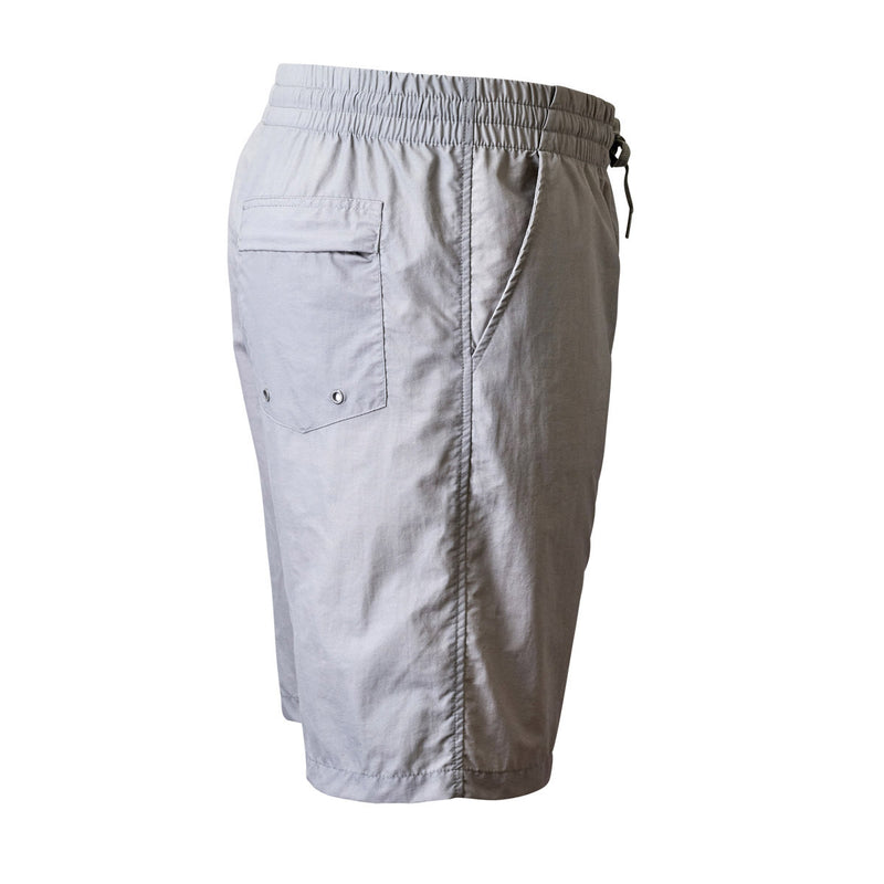 side of the men's classic trunks in grey|grey