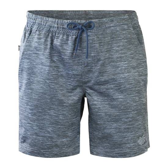 men's swim shorts with built in liner in dusty blue jaspe|dusty-blue-jaspe