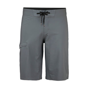 men's coastal board shorts in grey|grey