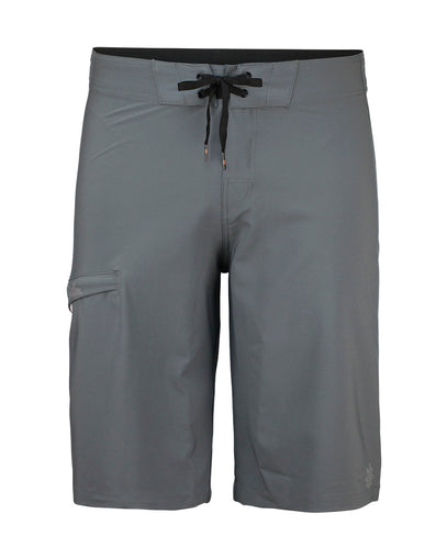 men's coastal board shorts in grey|grey