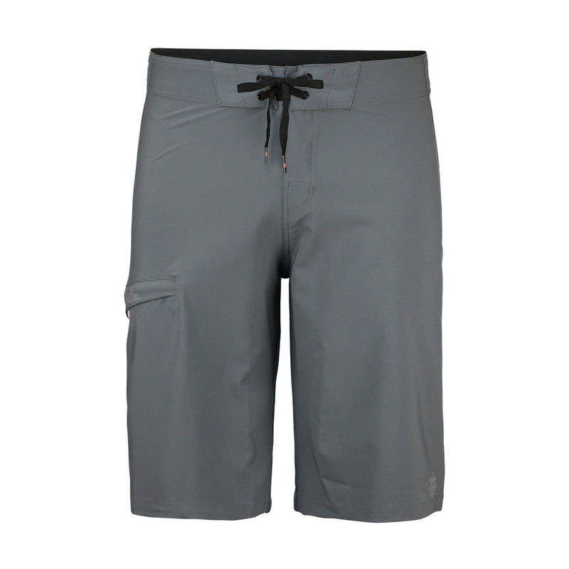 men's coastal board shorts in grey|grey