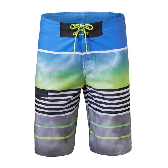 men's coastal board shorts in watercolor stripe|watercolor-stripe