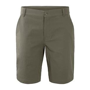 men's UPF shorts in deep olive|deep-olive