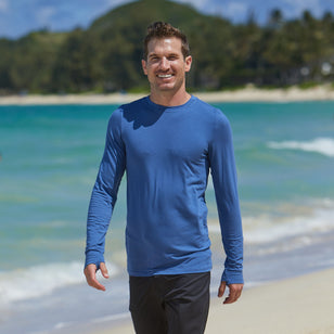Men's Ocean Washed Long Sleeve T-Shirt
