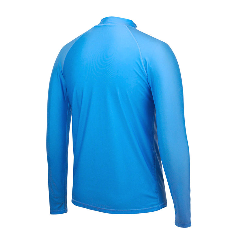 back of the men's long sleeve swim shirt in regatta|regatta