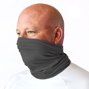 Bamboo UV Neck and Face Covering in Charcoal|charcoal