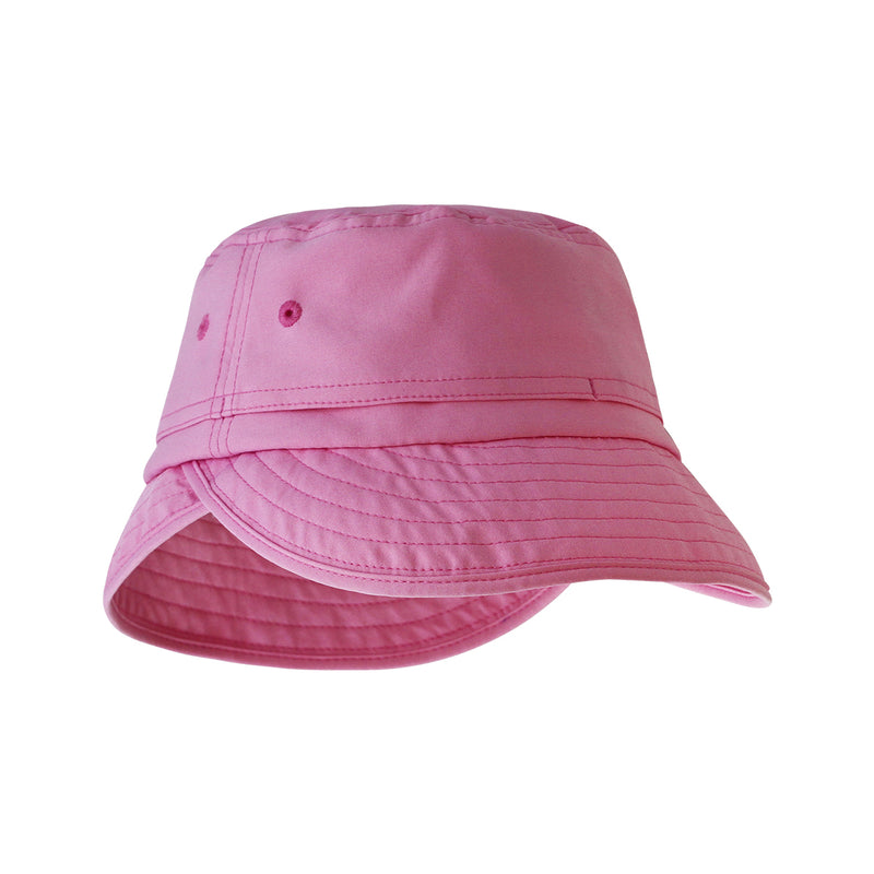 UV Skinz's kid's adjustable flap sun hat in light pink|light-pink