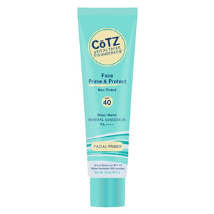 CoTZ Face Prime & Protect - Non-Tinted Sunscreen - SPF 40+ 