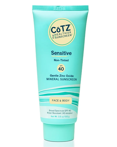 CoTZ Sensitive - Non-Tinted Sunscreen - SPF 40+