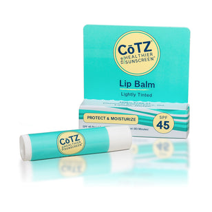CoTZ Lip Balm - Lightly Tinted Sunscreen - SPF 45+ 