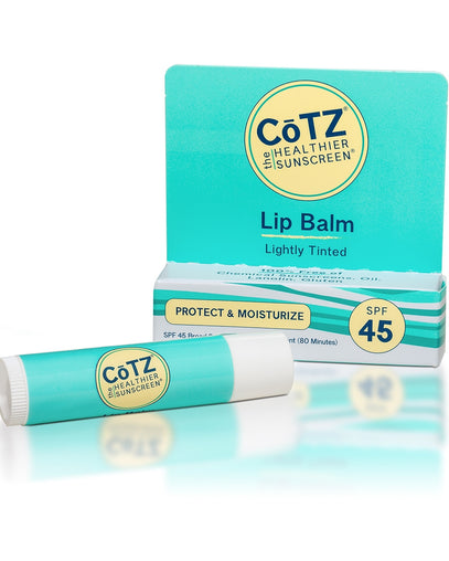 CoTZ Lip Balm - Lightly Tinted Sunscreen - SPF 45+ 