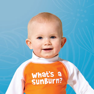 Baby Sun Shirt with UPF 50+ for Skin Cancer Awareness Month