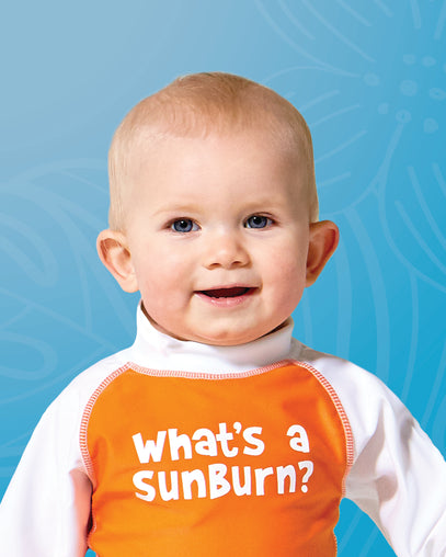 Baby Sun Shirt with UPF 50+ for Skin Cancer Awareness Month