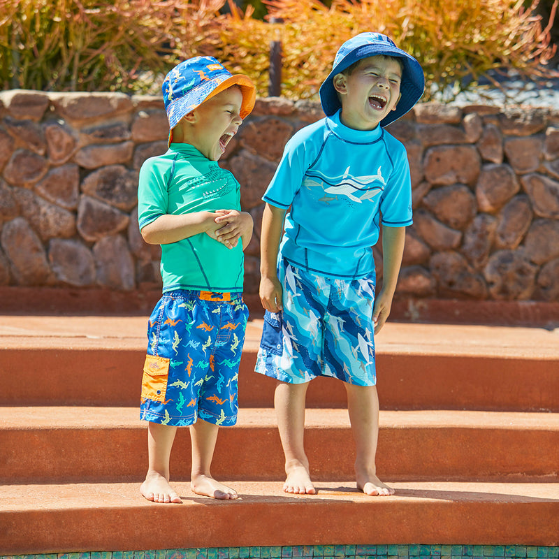 Boys 3 Piece Swim Set Certified UPF 50 UV Skinz